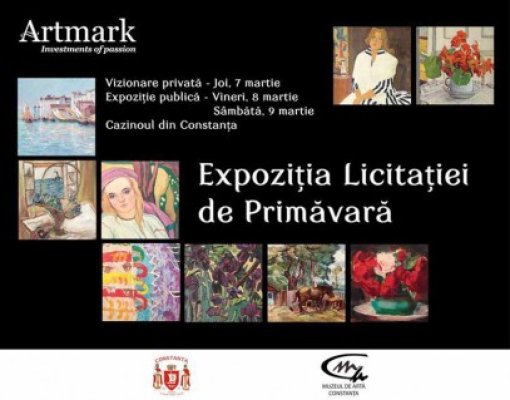 Rămâi tablou la Cazinou: licitaţie marca Artmark!